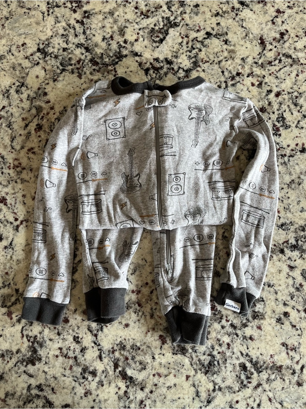 3T Gerber Snug Fitting Footless Pajamas